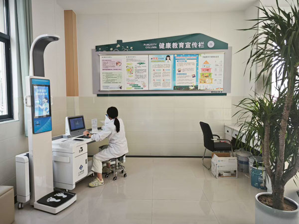 醫療健康一體機應用現場