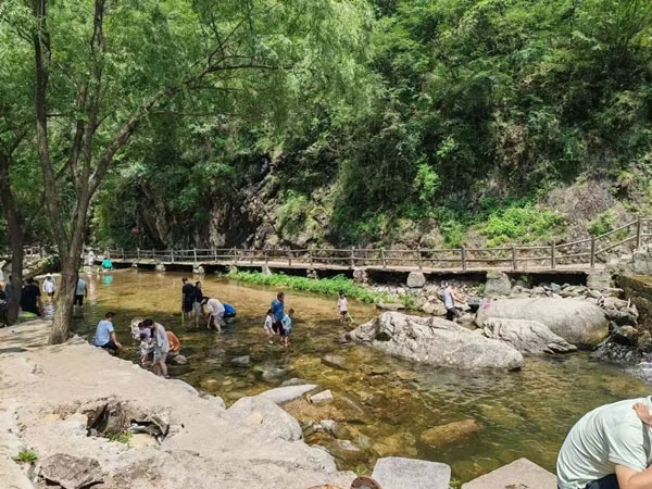 養(yǎng)子溝自然景色實拍